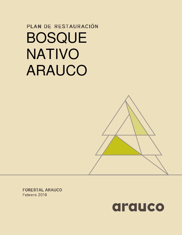 Plan de Restauración del Bosque Nativo