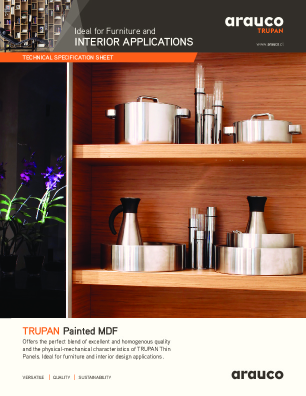TRUPAN PAINTED MDF